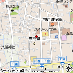 セブンイレブン神戸町役場前店周辺の地図