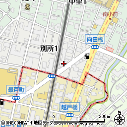 横倉幸子税理士事務所周辺の地図