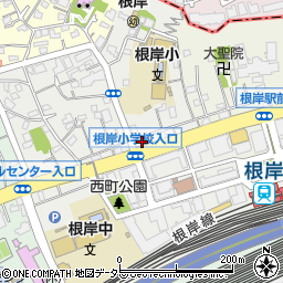 堀田理容館周辺の地図