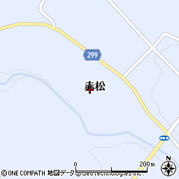 鳥取県西伯郡大山町赤松1179周辺の地図