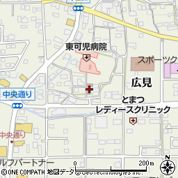田尻公民館周辺の地図