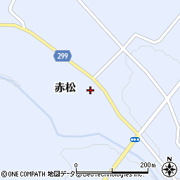 鳥取県西伯郡大山町赤松1166周辺の地図