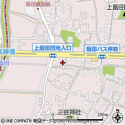 神奈川県横浜市泉区上飯田町1106-3周辺の地図