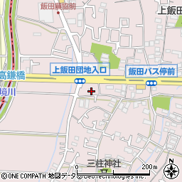 神奈川県横浜市泉区上飯田町1107周辺の地図