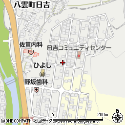 島根県松江市八雲町日吉333-35周辺の地図