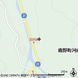 鳥取県鳥取市鹿野町河内840周辺の地図