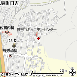 島根県松江市八雲町日吉333-135周辺の地図