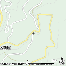 兵庫県美方郡香美町小代区新屋591周辺の地図