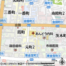 マックスバリュ岐阜元町店周辺の地図