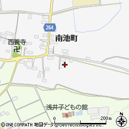 滋賀県長浜市南池町183周辺の地図