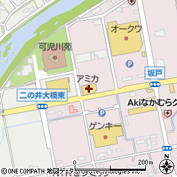 業務用スーパーアミカ可児店周辺の地図