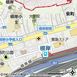 ハックドラッグ横浜根岸店周辺の地図