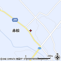 鳥取県西伯郡大山町赤松1374周辺の地図
