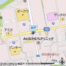坂戸周辺の地図