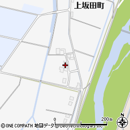 島根県安来市上坂田町208周辺の地図