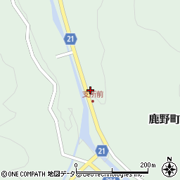 鳥取県鳥取市鹿野町河内833周辺の地図