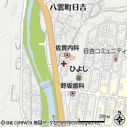 島根県松江市八雲町日吉333-86周辺の地図