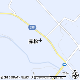 鳥取県西伯郡大山町赤松1171-2周辺の地図