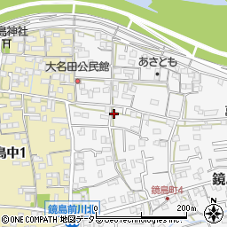 岐阜県岐阜市鏡島1712周辺の地図