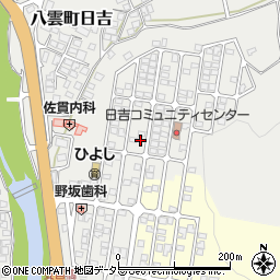 島根県松江市八雲町日吉333-34周辺の地図