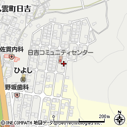 島根県松江市八雲町日吉333-134周辺の地図