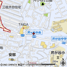 神奈川銀行芹ヶ谷支店周辺の地図