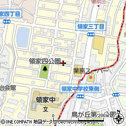 神奈川県横浜市泉区領家4丁目周辺の地図