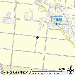 鳥取県米子市下新印734周辺の地図