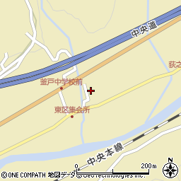 岐阜県瑞浪市釜戸町1069-477周辺の地図