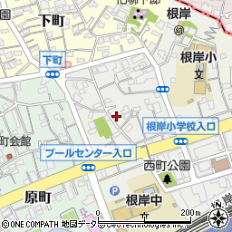 東洋カーマックス横浜根岸駐車場周辺の地図