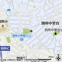 神奈川県横浜市南区別所中里台31周辺の地図