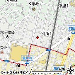 東京キリンビバレッジサービス株式会社　横浜南営業所周辺の地図