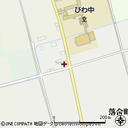 滋賀県長浜市落合町554周辺の地図