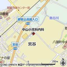 中山小児科内科医院周辺の地図