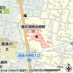 ファミリーマート藤沢湘南台病院店周辺の地図