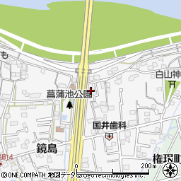 岐阜県岐阜市鏡島2973周辺の地図