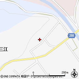 鳥取県倉吉市三江256周辺の地図