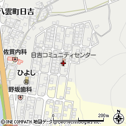 日吉コミュニティセンター周辺の地図