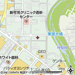 岐阜県可児市下恵土5487周辺の地図