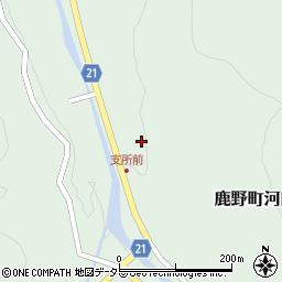 鳥取県鳥取市鹿野町河内830周辺の地図