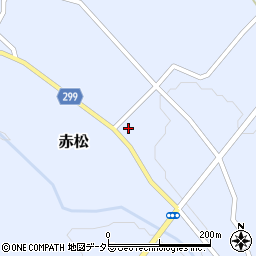鳥取県西伯郡大山町赤松1378周辺の地図