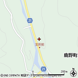 鳥取県鳥取市鹿野町河内827周辺の地図