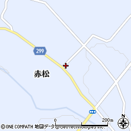 鳥取県西伯郡大山町赤松1380周辺の地図