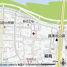 岐阜県岐阜市鏡島1495周辺の地図