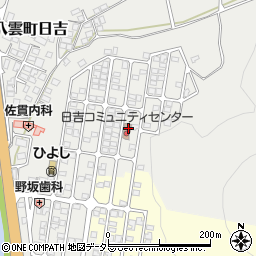 島根県松江市八雲町日吉333-129周辺の地図