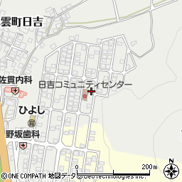 島根県松江市八雲町日吉333-132周辺の地図