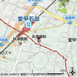神奈川県厚木市愛甲東1丁目1-26周辺の地図