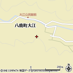 兵庫県養父市八鹿町大江542周辺の地図