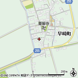 滋賀県長浜市早崎町1208周辺の地図