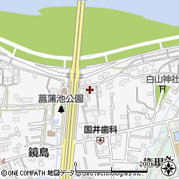 岐阜県岐阜市鏡島2974周辺の地図